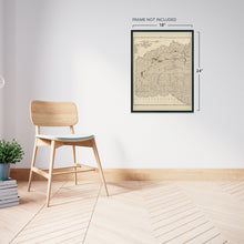 Cargar imagen en el visor de la galería, Digitally Restored and Enhanced 1900 Choctaw Nation Indian Territory Map - Vintage Map of Choctaw Indian Territory Oklahoma Wall Art - Includes Approved Coal Leases and Coal Claims

