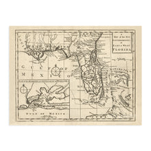 Cargar imagen en el visor de la galería, Digitally Restored and Enhanced 1763 East &amp; West Florida Map - Vintage Map Wall Art - A Map of the New Governments Vintage Florida Map - Florida Map Wall Art - Vintage Florida Poster
