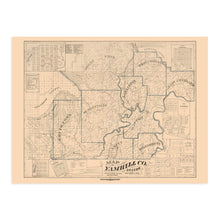 Load image into Gallery viewer, Digitally Restored and Enhanced 1879 Yamhill County Oregon Map - Old Yamhill County Oregon Wall Art - Yamhill County Map of Oregon Poster
