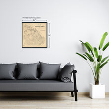 Load image into Gallery viewer, Digitally Restored and Enhanced 1879 Atascosa County Texas Map - Vintage Map of Atascosa County Wall Art - Old Atascosa County Map Poster - History Map of Atascosa County TX Showing Land Ownership
