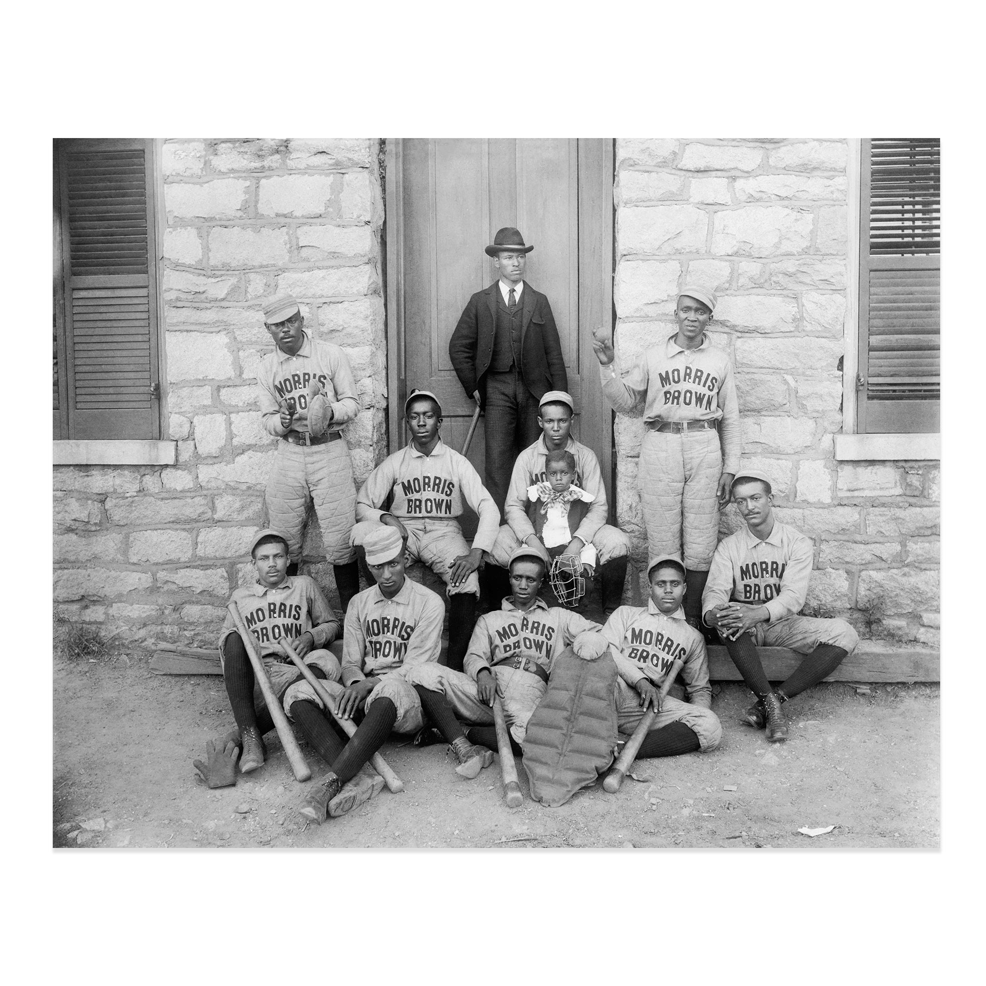 African American Baseball Players Photo, Morris Brown College, 1900 -  Historical Pix