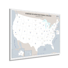 Load image into Gallery viewer, Digitally Restored and Enhanced 2024 Updated United States Electoral College Votes by State Map Poster - Presidential Election Electoral College Poster - US President Electoral Map Poster
