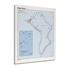 Load image into Gallery viewer, Digitally Restored and Enhanced 1980 Diego Garcia Map - Diego Garcia Wall Art - Restored Diego Garcia Poster - Diego Garcia Island British Indian Ocean Territory Map Print
