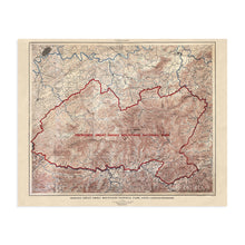 Load image into Gallery viewer, Digitally Restored and Enhanced 1926 Proposed Great Smoky Mountains National Park Map - Vintage Map Wall Art - U.S. Geological Survey Planning Map - North Carolina Tennessee Poster
