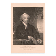 Cargar imagen en el visor de la galería, Digitally Restored and Enhanced 1828 James Madison Portrait Photo Print - Old James Madison President of the United States of America Wall Art Poster
