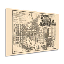 Load image into Gallery viewer, Digitally Restored and Enhanced 1804 Baltimore Map Poster - Vintage Map of Baltimore Wall Art - Old Baltimore City Map - Historic Map of Baltimore Maryland - Plan of The City of Baltimore MD
