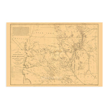 Cargar imagen en el visor de la galería, Digitally Restored and Enhanced 1867 New Mexico Old Territory and Military Department Map - Vintage Map of New Mexico Wall Art - New Mexico Wall Map - Map New Mexico State Wall Decor
