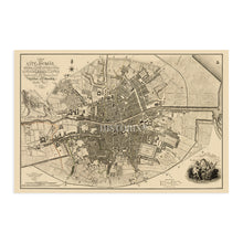 Cargar imagen en el visor de la galería, Digitally Restored and Enhanced 1797 Dublin Ireland Map - Vintage Map of Ireland Wall Art - Old Dublin City Map Poster - Historic Map of Dublin Wall Art - A Plan of the City of Dublin Map
